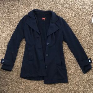 Navy blue coat